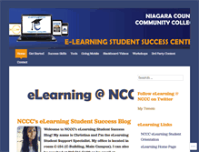 Tablet Screenshot of ncccelstudent.com